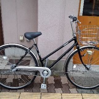 BRIDGESTONE Singlestar 27吋シティサイクル 内装3段/LEDオート/ブラック
