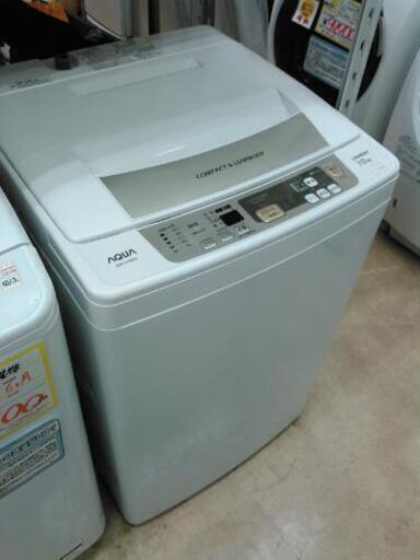 AQUA　7kg洗濯機 AQW-S70B　（2014）
