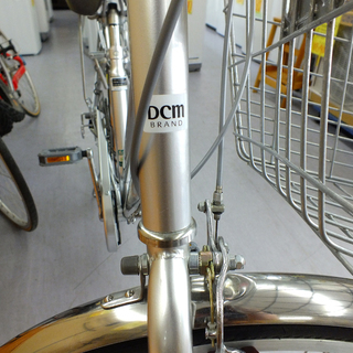 PayPay可 手稲リサイクル 27インチ DCM BRAND PRATICO 自転車 ママチャリ カゴ付き 6段変速　 ￥15,800-