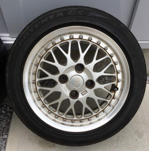 16インチ アルミホイール レイズ ボルクレーシング Gtu P C D 114 3 4穴 中古 Tk Garage 高崎のタイヤ ホイールの中古あげます 譲ります ジモティーで不用品の処分