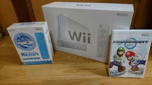 8000→7500円【ほぼ新品、超美品】wii 二人でマリオカート