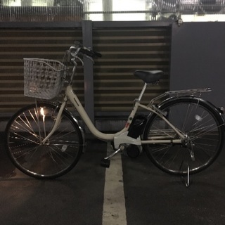 電動自転車 パナソニック ビビ SX 26インチ アイボリー