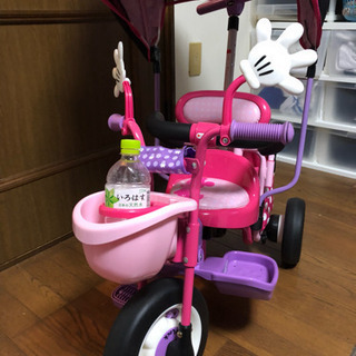 ミニーちゃん 三輪車 美品