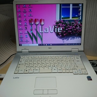 【取引中】　NEC  LaVieG　Windows10　ホワイト...
