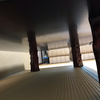 一枚板の大きな座卓 紫檀