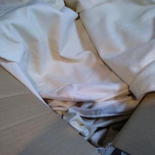 【34000円】美品　無印良品　ワイドアーム　2.5シーターソファ　ベージュ色　オプションの替えカバー・脚も付属のフルセット