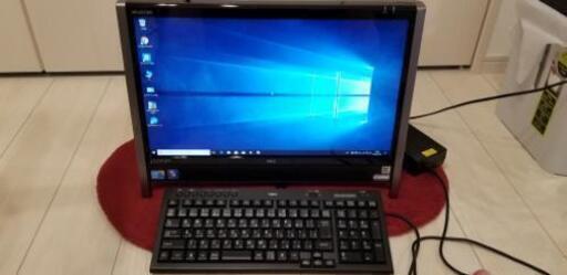 ワイヤレスキーボード付き‼️Core i5❣️ Windows10❣️ NEC一体型パソコン