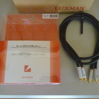 LUXMANラックスマンRCAケーブルJPR-100(1.0m)
