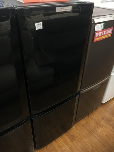 【1年間保証付き】三菱（ミツビシ）2ドア冷蔵庫 　2018年製