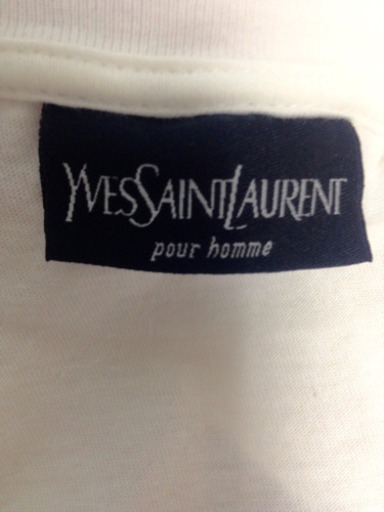 YVESSAINTLAURENT イヴサンローラン Tシャツ  白 Sサイズ