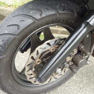 【売約済】 2st祭り！元祖 通勤快速 フロントビッグローター テレスコピックサス カスタム 原付2種スクーター SUZUKI アドレス V100 スズキ 売約済】 2st祭り！元祖 通勤快速 フロントビッグローター