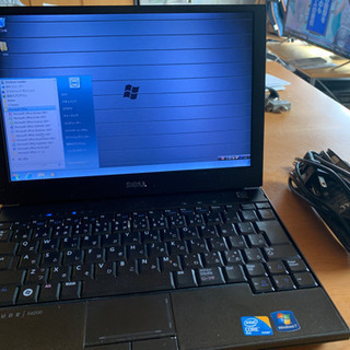 お得です！バッテリー新品！1万円ぽっきり！セカンドPC向き小型超軽量　DEll latitude E4200　WIN７ pro 32bit　win10アップグレード可能　ACアダプター付き お得です！バッテリー新品！1万円ぽっきり！セカンドPC向き小型超軽量 DEll