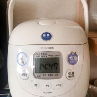 炊飯器 東芝製 ヤマダ電機オリジナルブランド BiBi