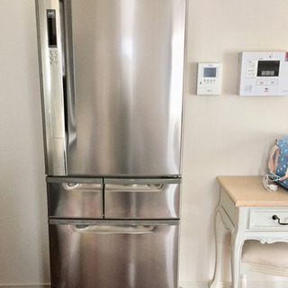 緊急値下げ 東芝冷蔵庫 TOSHIBA GR40GS お洒落 大容量 ステンレス