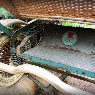 昭和レトロ☆籐の乳母車☆アンティーク