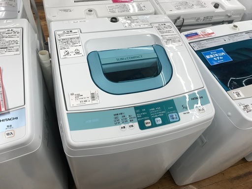 安心の6ヶ月保証つき【トレジャーファクトリー入間店】HITACHIの洗濯機のご紹介！