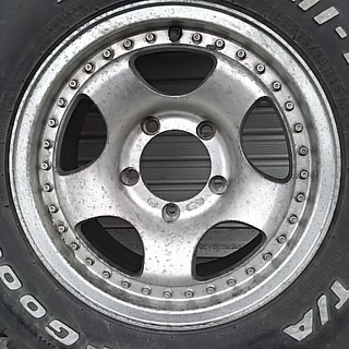 15インチ 5穴 139.7 ジムニー ★15×7J ET-13 PCD139.7 5穴  ハブ径:約108mm  5本セット ★