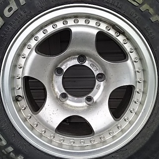 15インチ 5穴 139.7 ジムニー ★15×7J ET-13 PCD139.7 5穴  ハブ径:約108mm  5本セット ★