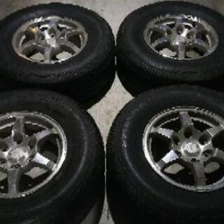 4本夏タイヤセット 16インチ パジェロ用 配達致します！