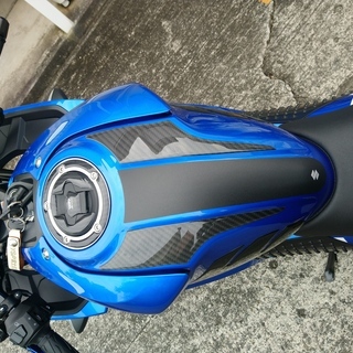 2018年4月購入のGSX-R125：走行距離は4367kmで機関良好美車です。数