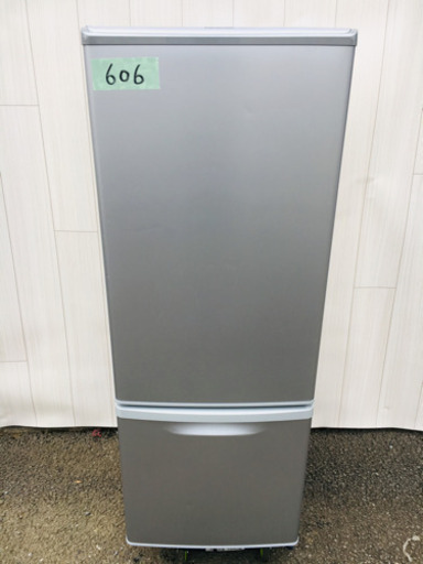 606番 Panasonic✨ 冷凍冷蔵庫❄️NR-B172W-S‼️