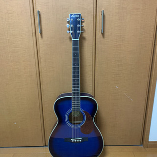 アコースティックギター lumber ブルー
