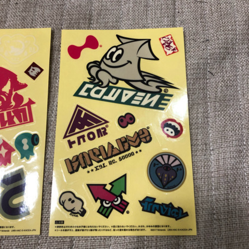 スプラトゥーン2 ステッカー Taki 大橋のテレビゲーム その他 の中古あげます 譲ります ジモティーで不用品の処分 スプラトゥーン2 ステッカー Taki 大橋のテレビゲーム その他 の中古あげます 譲ります ジモティーで不用品の処分