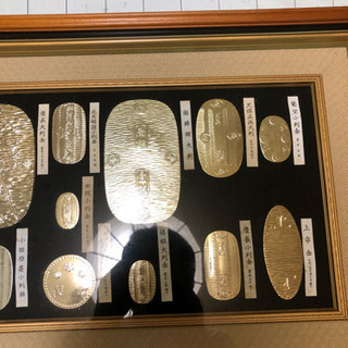 小判の置物［額］