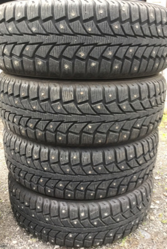 格安 185 65r15 スパイクタイヤ 4本セット 北海道総合通信 札幌のタイヤ ホイールの中古あげます 譲ります ジモティーで不用品の処分