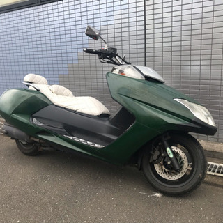 【YAMAHA マグザム】グリーンカラー！！シンプルカスタム！！ YAMAHA マグザム】グリーンカラー！！シンプルカスタム！！