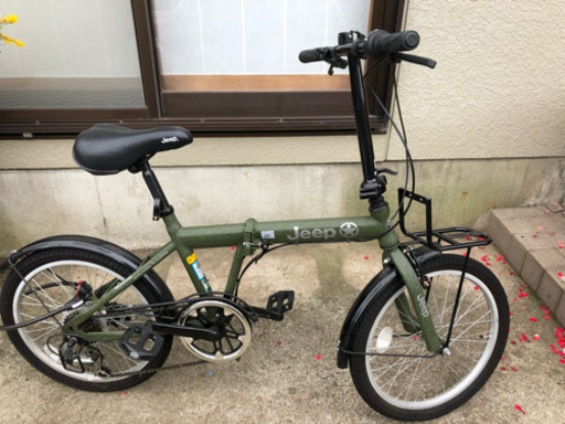 jeepの折りたたみ自転車