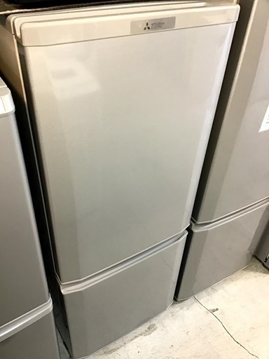 【送料無料・設置無料サービス有り】冷蔵庫 2017年製 MITSUBISHI MR-P15C-S 中古