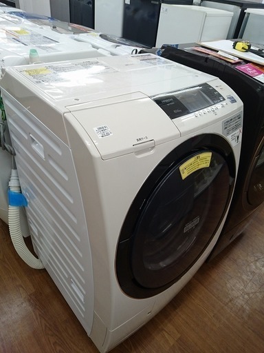 日立　ドラム式洗濯乾燥機　10kg/6kg　2016年製　【トレファク　川越店】【家具　家電】