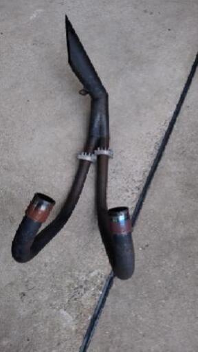 ホーク AGサイクロン 三協 マフラcb250t cb400t バブ ホーク