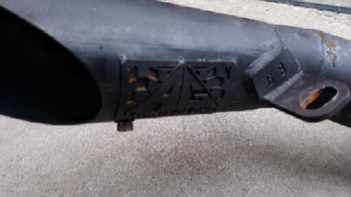 ホーク AGサイクロン 三協 マフラcb250t cb400t バブ ホーク