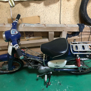 即乗り☆カブ 50 老舗のおっちゃん 作り上げ☆ GIVI（リア）ボックス