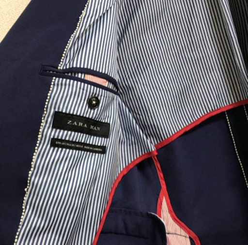 Zara 美品 テーラードジャケット A 宇治のジャケット メンズ の中古 古着あげます 譲ります ジモティーで不用品の処分