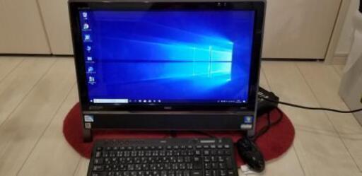 ワイヤレスキーボード等付属❣️VALUESTAR Windows10 64bit❣️NEC VN370 一体型パソコン