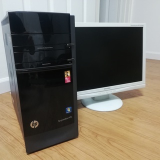 HP製デスクトップパソコン（h8-1060jp）＋20インチモニタ