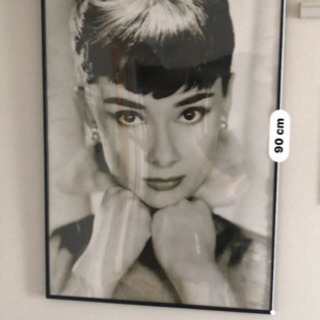 7 28迄 オードリー ヘプバーン ポスター もりー 亀有のインテリア雑貨 小物 置物 オブジェ の中古あげます 譲ります ジモティーで不用品の処分
