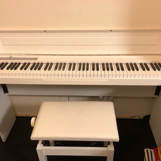 取りに来られる方限定。KORG デジタル電子ピアノ 椅子付き