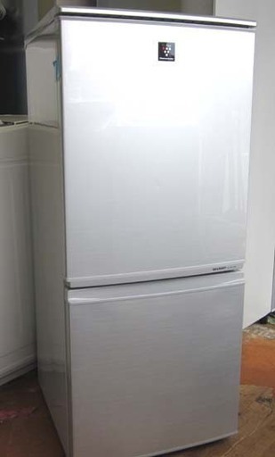 札幌 プラズマクラスター 137L 2ドア冷蔵庫 2012年製 シャープ SJ