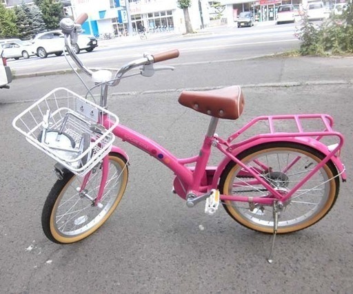 女の子用自転車(ブリヂストンハッチ18インチ) 南12条店 女の子用 18