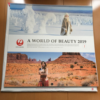 JAL A WORLD OF BEAUTY 2019 カレンダー...