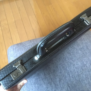バッグ 【美品】日本製 ビジネスバッグ ハードケース アタッシュケース 黒