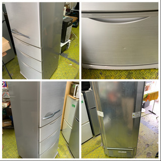 冷蔵庫 アクア 4ドア 家族用 ファミリーサイズ 355L AQR-36A2 2013年