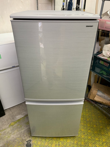 冷蔵庫 SHARP 2018年 2ドア 単身用 137L 一人暮らし SJ-D14D-S シャープ 川崎区 SG