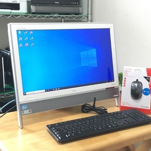 NEC Corei7 メモリ8GB HDD3TB office2019 Blu-ray Windows10 一体型パソコン