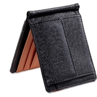 【新品・未使用】マネークリップ メンズ 財布 二つ折り 小銭入れ付き
