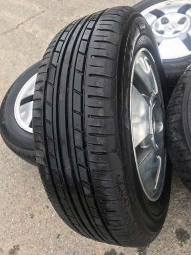 155/65R14 タイヤホイールセット アルミホイール ＆ タイヤ4本セット 